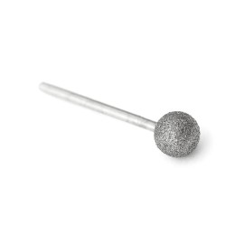 10Pcs Diamond Round Ball Head Grinding Rotary Drill Bits Burrs Metal Stone Jade Engraving Carving Tools