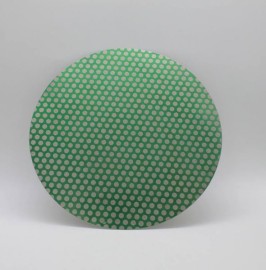 6" 80Grit Diamond Glass Ceramic Porcelain Lapidary Flat Lap Grinder Dot Faceting Lap Disc 