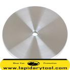 8"x1/2" Tin Glass Lapidary Sapphire Polishing Lapping Faceting Plate Pad and Lap Disc .little scratch